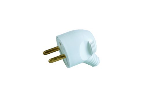 Preisvergleich Produktbild Stecker männlich 16 A 2p + T Kunststoff Farbe weiß