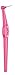 Produktbild TePe Interdental Brush Angle - Pink 0.4mm by TePe Munhygienprodukter AB, Sweden