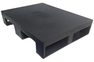 PALETEO PALETTE EN PLASTIQUE 80x60 | PLEINE ANTIDÉRAPANTE (Plein, PE recyclé.)