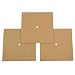 Blank MDF Square Clock Face
