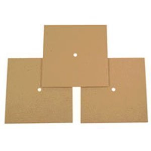 Blank MDF Square Clock Face