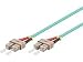 Produktbild MicroConnect fib2220005 0,5 m SC/UPC SC/UPC blau, aqua Colour LWL-Kabel – Glasfaserkabel von (SC/UPC, SC/UPC, 50 µm, 125 Mikrometer, Blue, Aqua Colour, männlich/männlich)