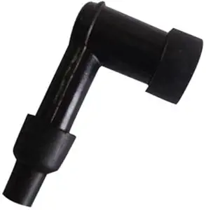 AUTOPLEX Spark Plug Cap for Bike, Spark Plug Black Cap, Copper Spark Plugs (Pack of 2) (Pack of 1)