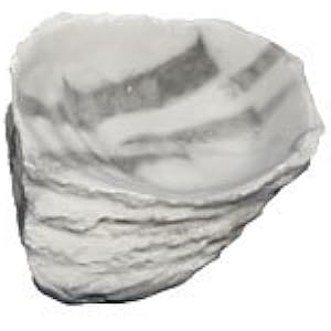 Eckwasserschale small - granite / Wasserschale , Trinkschale