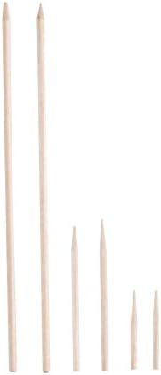 Heathrow Scientific HD120012 SmartPick Standard Inoculation Wooden Pick, Needle Point, 63.5 mm Length (Pack of 1500)