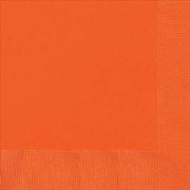 Preisvergleich Produktbild amscan Orange Luncheon Napkins 50pk