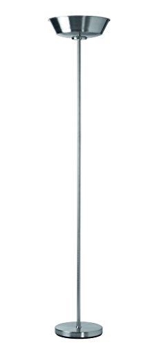 EXO lighting FLAMA - PANTALLA COTTON BEIGE Ø50CM, casquillo LED, color Niquel satinado