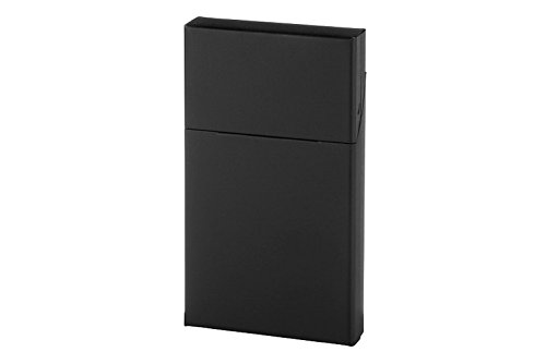 Preisvergleich Produktbild Zigarettenetui, schwarz, slim