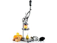 Rosenstein & Söhne Profi Gastro 3in1: Zitruspresse, Apfel-, Gemüse-, Pommes-Schneider, XL - 8