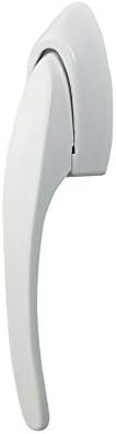 Ideal Security Inc. SKCSW CS Handle Set for Storm and Screen Easiest Way to Open Doors: Just Pull, White