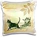 Produktbild PS Animals - Cat Sled- Fun Pets- Animals Art - 16x16 inch Pillow Case