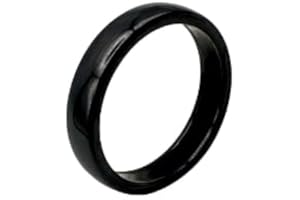 ID Cards Direct NEO Ceramic Payment Ring (Gloss - Black, UK-J/US-5)