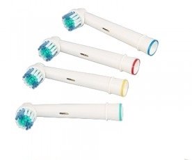 Preisvergleich Produktbild 4 Aufsteckbürsten für elektrische Zahnbürsten für Oral B