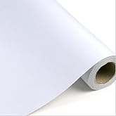 Mat Beyaz Yapışkanlı Folyo 50 CM X 7 MT