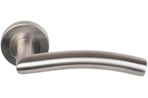 Paire de Poignées KLOSE besser sur Rosaces "Elsa vague" Inox 304 - Sans rosaces de fonction