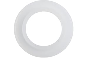 PETSTIBLE Transparente Gummi-Abflussdichtung für Waschbecken, Silikonringdichtung, Ersatz-Badewanne, Waschbecken, Pop-Up-Kappe, Unterlegscheibe, Dichtung für Küche, 43,5 x 28,5 mm