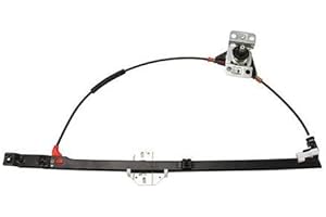 MECATECHNIC Mecanismo de elevalunas manual delantero izquierdo para VW Transporter T4 de 1990 a 1995