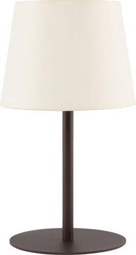 Preisvergleich Produktbild MAJA BROWN Tischleuchte creme 1-flammig E27 60W