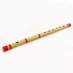 SG Musical Concert Scale D Six Holes Finest Indian Bansuri Bamboo Flute