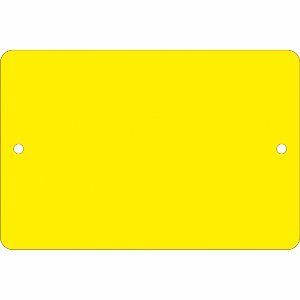 Preisvergleich Produktbild 1000 x RNK Kollianhänger Plastik 120x64mm gelb