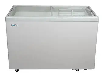 Elanpro EKG 465 Flat Glass Top Freezer - 446L