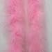 Produktbild CUSHY 5Pcs / lot 200cm (79 Zoll), blau, grün gefärbt Huhn-Feder-Streifen-Hochzeit Marabou Feder-Boa-Türkei-Feder-Boa: M-Rosa