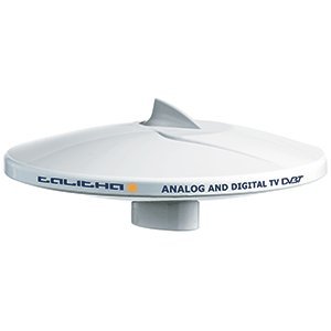 Glomex - Antenas marinas Glomex 10" Dvb-T2 Tv Full Hd Marine Omnidireccional Antena con control automático de ganancia - V9125AGCU, construction = none | dome dimensions = none | dom