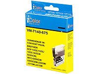 iColor Tintenpatrone für Brother (ersetzt LC980/1100), black - 3