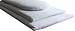 NightyNite® Natural Moses Basket Mattress 74 x 28cm Oval Ends Outer Cover Outlux Breathable. Waterproof, double Lambswool cushioning, Coir Padded Centre