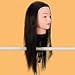 TH0 Hairdressers Training Head Dummy Long Hair with Clamps