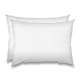 wometo 2er Set Federkissen 100% Federn 30x50 cm - 360g OekoTex Kissen Füllkissen Bezug Baumwolle weiß I Innenkissen/Kissenfüllung/kleine Kopfkissen (viele Maße) (2 Stück) wometo 2er Set Federkissen 100% Federn 30x50 cm - 360g OekoTex Kissen Füllkissen Bezug Baumwolle weiß I Innenkissen/Kissenfüllung/kleine Kopfkissen (viele Maße) (2 Stück)