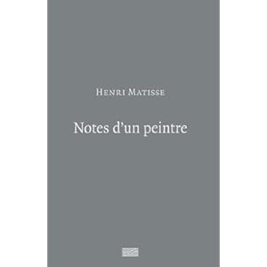 Henri Matisse | Notes d'un peintre