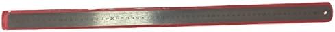 PVR 1158 - 600mm/24" Steel Rule Metric Imperial Markings Metal Ruler