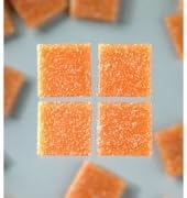 MosaixPro Glass Tiles 10 x 10 x 4 mm 200 g ~ 302 pcs. Terracotta Light