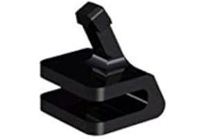 HARRY INDUSTRIES Binclips Repair clip/striker pin for Brabantia bin lid/Trash can lid (50/60L (36.5 Dia round lid with black lower rim))