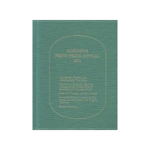 Gordon's Print Price 2001 (Gordon's Print Price Annual)