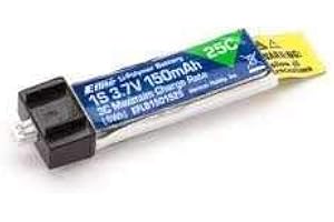 E-Flite 150mAh 1S 3.7V 25C LiPo Battery (EFLB1501S25)