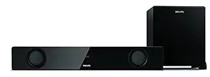 Philips Audio HTL1046 45 W Soundbar with Subwoofer, Bluetooth 5.0, Optical Input, Audio-in and USB, Black