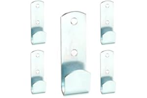 notlok Safety Work - 5x wieszak na gaśnicę | uchwyt ścienny do zawieszenia gaśnicy | Zawieszenie ścienne do gaśnic 4 i 6 kg | Montaż do ściany gaśnicy, Uchwyt na ścianę dla gaśnicy do domu, biura