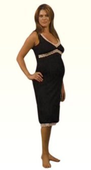 Maternity & Breastfeeding Nightdress Size 10-12 (873)