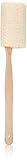 Well-Goal Wooden Handled Natural Sponge Loofah Back Scrubber Brush Bath Long Reach Shower