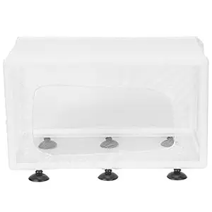 Aquarium Fish Tank Hatching Cage, Fixed Plastic Breeding Incubator for Small Fish(Large)