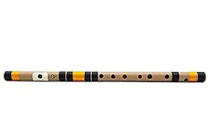 Radhe Flutes PVC Fiber C Sharp Bansuri Middle Octave Right Handed (18 Inch) With Velvet Cover