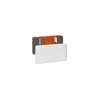 Plaque Murale Brosse Anti-Poussière Blanche – Passage Câbles Parfait Pour HDMI, Réseau, Enceintes Et Coaxial