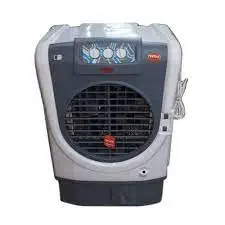 SHRIM TECH TRADING COMPANY. Desert Air Cooler- 75L; with KH020 Everlast Pump, Auto Fill, 4-Way Air Deflection and High Density Honeycomb pads; White & Teal ele voltas cooler