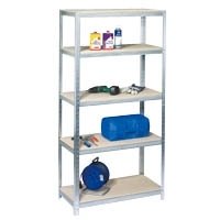 Preisvergleich Produktbild Steckregal T45cm 5 Fb Verzink 24220-1