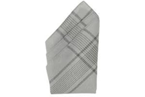 A. Blöchel 12 Taschentücher der Deutshcen Bundeswehr aus Baumwolle Grau-kariert 50 x50 cm