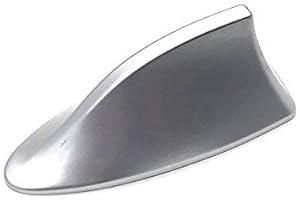 TOTMOX Car Vehicle Shark Fin Roof Antenna Aerial FM/AM Radio Signal Universal Trim Black