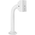 Bectro J-Type CCTV Bullet & Dome Camera Wall & Ceiling Mounting Bracket, 225 MM Length, 90 Degree Tilt Adjustable, for Indoor & Outdoor Usage, Compatible with 1MP to 12MP Resolution Camera