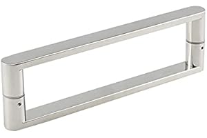 AYVADA Mampara de Ducha Manija de la Puerta Barra de Agarre Perillas de Puerta de Vidrio de baño Deslizante de Acero Inoxidable Juegos de Reemplazo para mamparas de Ducha (Tamaño : 160mm)